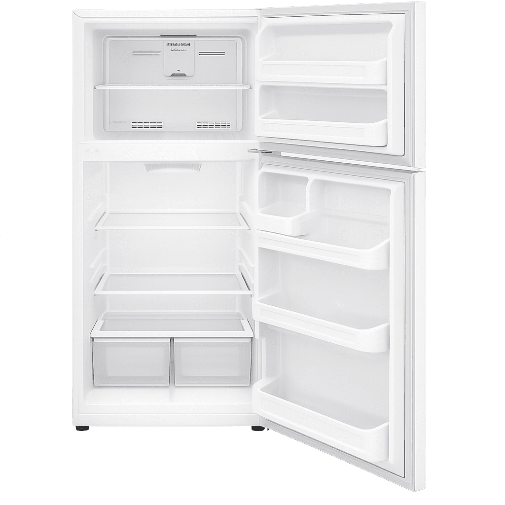 FRIGIDAIRE FFHT1835VW Refrigerator 18.3 Cu. Ft. Top Freezer White - Image 2