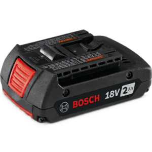 Bosch BAT612 18-volt Lithium-Ion 2.0 Ah Slim Pack Battery with Digital Fuel Gauge