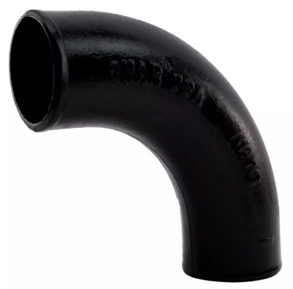 CHARLOTTE Pipe No-Hub Cast Iron Short Sweep 1/4 Bend