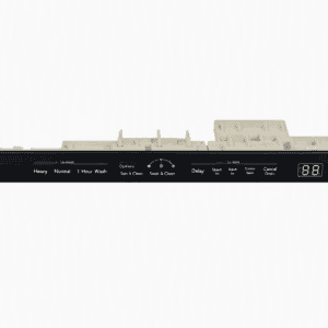 WHIRLPOOL W11302464 Dishwasher Control Panel and Overlay - Black