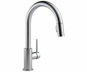 DELTA TRINSIC 9159-ARLS-DST Single Handle Pull-Down Kitchen Limited Swivel In Arctic Stainless