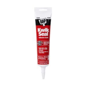 Dap Kwik Seal 5.5 oz. Kitchen and Bath Adhesive Caulk - Clear