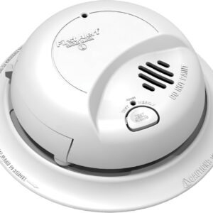 First Alert 9120B Smoke Detector, Hardwired Alarm with Battery Backup