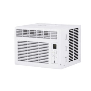 GE AHQ06LZ Window Air Conditioner 3 Cooling Speed, 115 Volts, 12.3 EER Remote Control, White