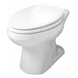 GERBER GF21-372 Ultra Flush Elongated Toilet Bowl, White