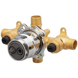GERBER GGS‑505‑S Treysta Tub & Shower Valve – Horizontal Inputs with Stops – IPS/Sweat