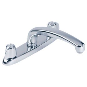 GERBER Kitchen Faucet 42-116 8" 2 Handle ADA Chrome