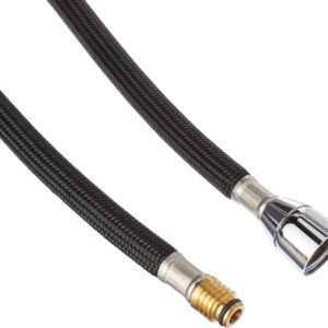 GERBER by DANZE DA515104N Spray Hose 1/2 X 9/16 X 59 Plastic/ Nylon Braided Chrome