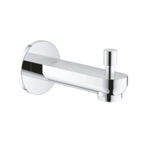 GROHE 13273000 Wall Mounted Tub Spout with Diverter from the Eurosmart Cosmopolitan Chrome