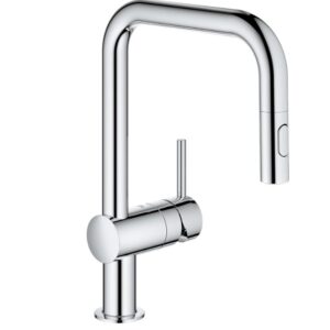 GROHE 32319003 Minta Pull-Out Kitchen Faucet Chrome