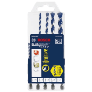 BOSCH Hammer Drill Bit Set, PowerGrip, PK5