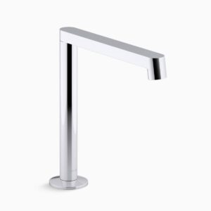 KOHLER Components K-77987-CP Deck-Mount Bath Spout with Row Design