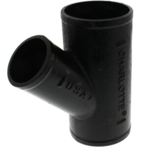 CHARLOTTE NHY-3X2 No-Hub Cast Iron Wye