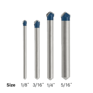 BOSCH NS2000 Natural Stone Tile Bit Set, Carbide
