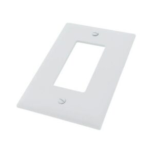 PASS & SEYMOUR TPJ26W Jumbo Wall Plate, 1 Gang, White