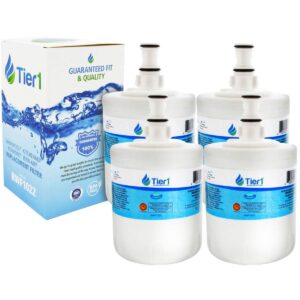 Tier1 Whirlpool 8171413 EDR8D1 8171414 Filter 8 Comparable Refrigerator Water Filter 4 Pack