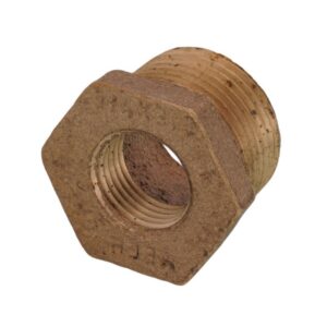 3/4" x 3/8" MIP x FIP Brass Bushing (Lead Free)