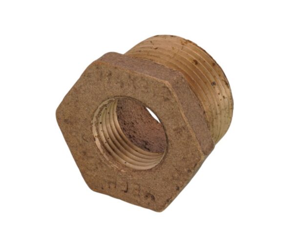 3/4" x 3/8" MIP x FIP Brass Bushing (Lead Free)