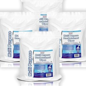 Freshnaps Wet Wipes Bulk - 4 x 800 Count Refill Bags (3200 Commercial Disposable Wipes) Value Pack