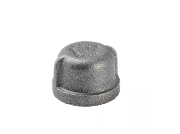3/4 in. Black Malleable Iron FIP Cap Fitting