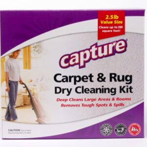 CAPTURE Premium Lemon Scent Carpet Cleaner 2.5 lb Powder