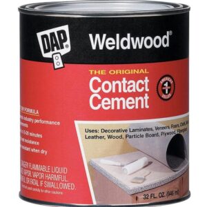 DAP 00272 Original Contact Cement Qt Raw Building Material, 1, Tan, 32 Fl Oz