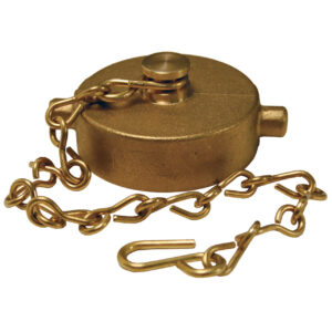 DIXON DXFC300F Brass Cap & Chain - Pin Lug 3 in. NH(NST)