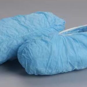 ALPHA PRO TECH SH-71222-B Disposable Boot Covers, Blue, Slip Resistant Sole, Universal