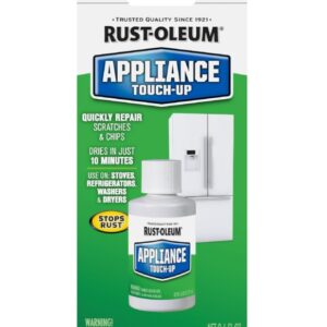 RUST-OLEUM 203000 .6-Ounce Specialty Brush Bottle Appliance Touch Up, White