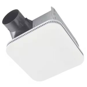 BROAN AE80K FLEX 80 CFM Bathroom Exhaust Fan with Cleancover Grille, Energy Star