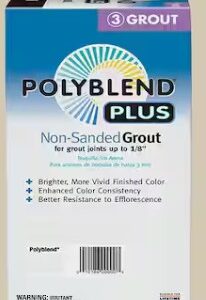 CUSTOM BUILDING PRODUCTS PBPG38210 Polyblend Plus #382 Bone 10 lb. Unsanded Grout