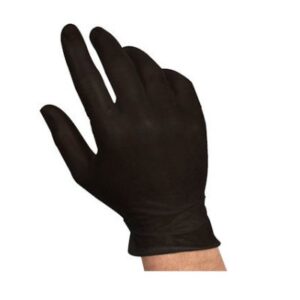GLOVE AFFEX AFFPVCGLOVEL PVC BLACK LARGE POWDER FREE 1000/CS A23A33