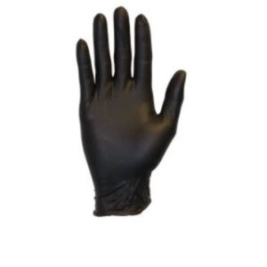 GLOVE BLACK BLKNITRILEM NITRILE MEDIUM POWDER FREE 1000/CS
