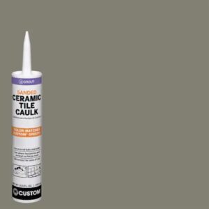 CUSTOM BUILDING PRODUCTS PC16510S Polyblend #165 Delorean Gray 10.5 oz. Sanded Ceramic Tile Caulk