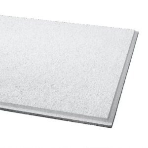 ARMSTRONG CEILINGS 4358191 2-ft x 2-ft CIRRUS White Mineral Fiber Drop Ceiling Tile (12 -Pack, 48-sq ft / Case)