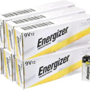 ENERGIZER Industrial 9V Size - 72 Pack