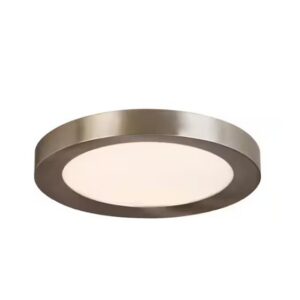 Calloway 1005758025 15 in. Brushed Nickel Selectable LED Flush Mount