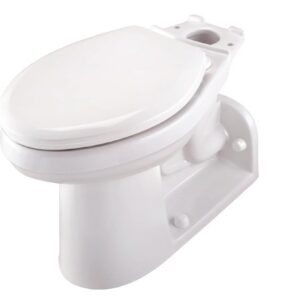 GERBER MAXWELL G0021975 1.28 GPF Floor-Mount Back-Outlet ADA Elongated Bowl, White