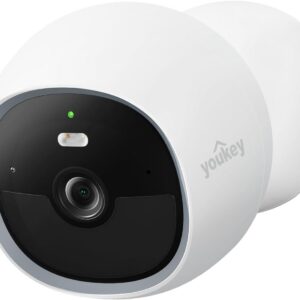 YOUKEY S320 Magnetic Indoor Security Camera Wireless, 2K Battery Powered Camera