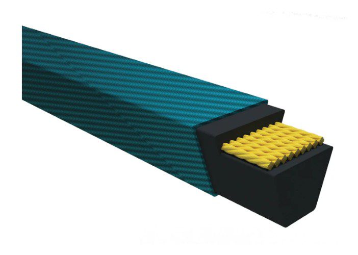 4LK200 D&D Belt, Classical Dry Wrap Kevlar L&G V-Belt