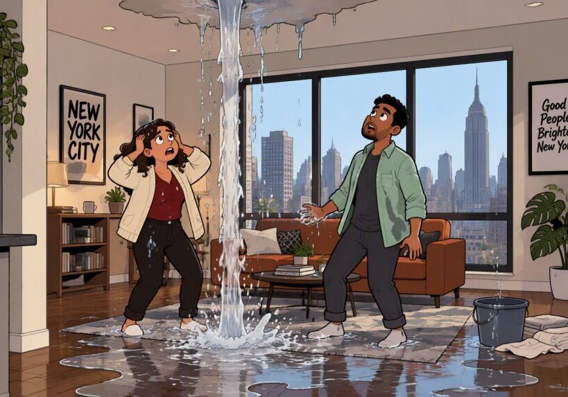 Water Damaged NYC Apartment